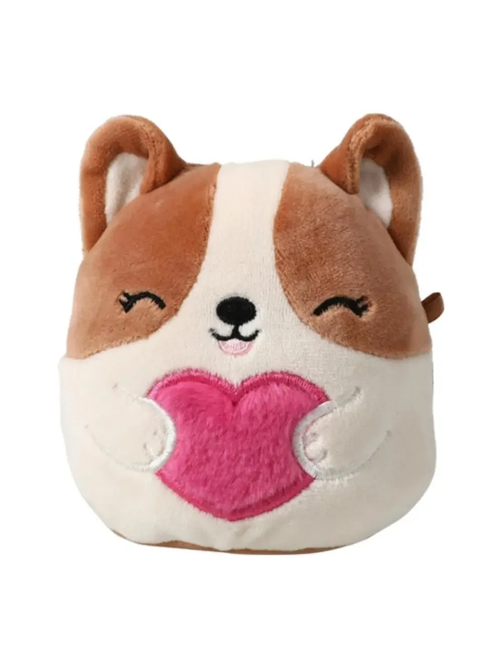 4” Valentines Regina the Corgi squishmallow NWT